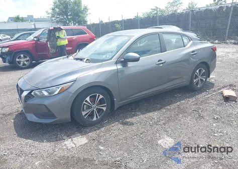 2022 Nissan Sentra Sv Xtronic Cvt z USA, uszkodzony, nr VIN 3N1AB8CV3NY244634